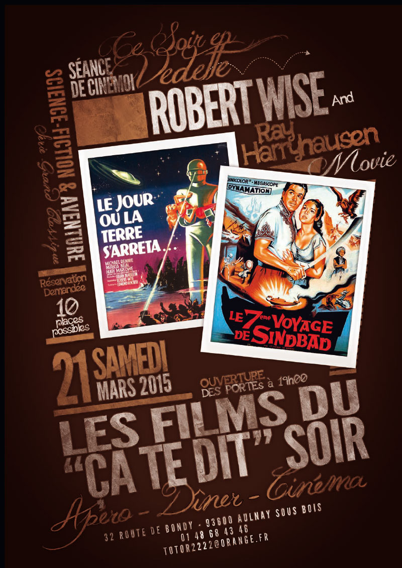 Graphiste indépendant, création d'affiches de films, cinéma d'aventure