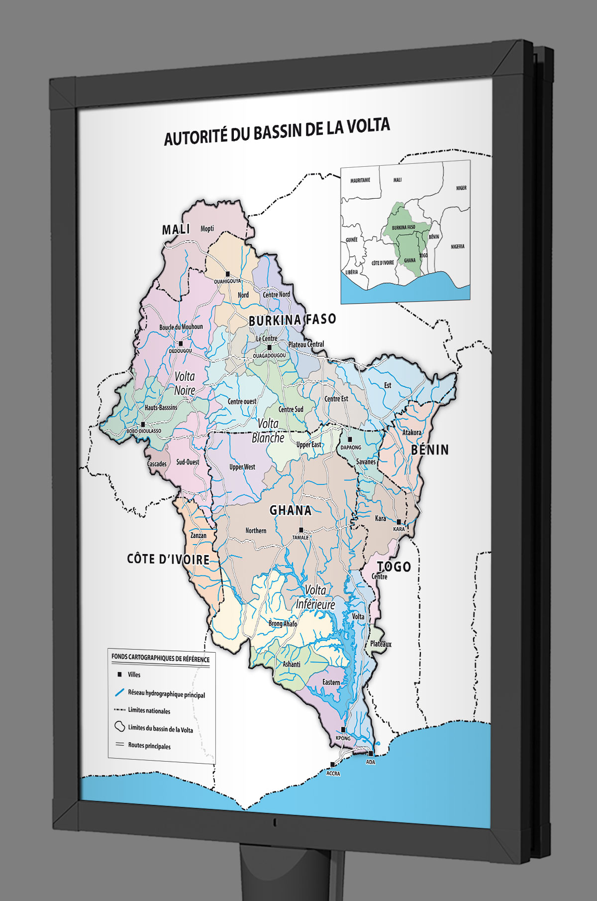 Graphiste indépendant, création et mise en page de cartographies et infographies, carte de pays