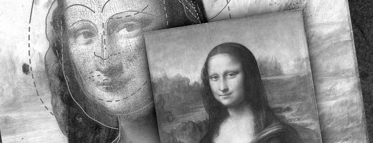 Graphiste indépendant, création et  mise en page de livre d'art sur Monna Lisa