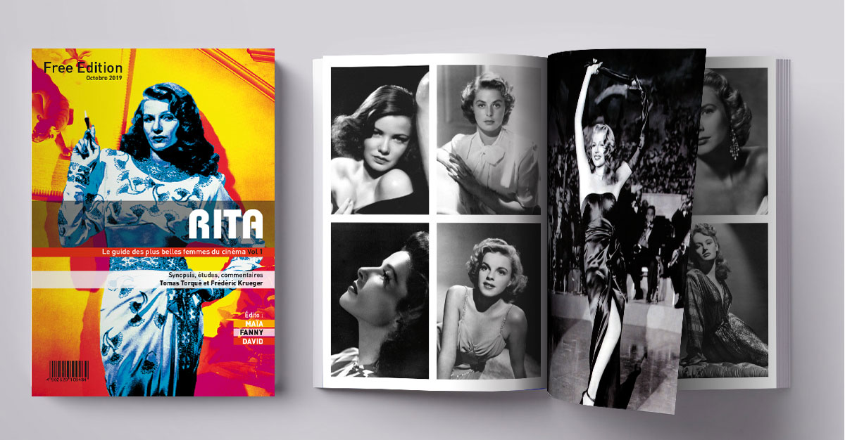 Graphiste indépendant, création et  mise en page de magazines sur les plus belles femmes du cinéma